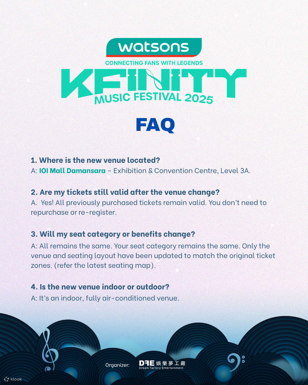 KLOOK独家] 屈臣氏KFinity音乐节2025 - Klook客路